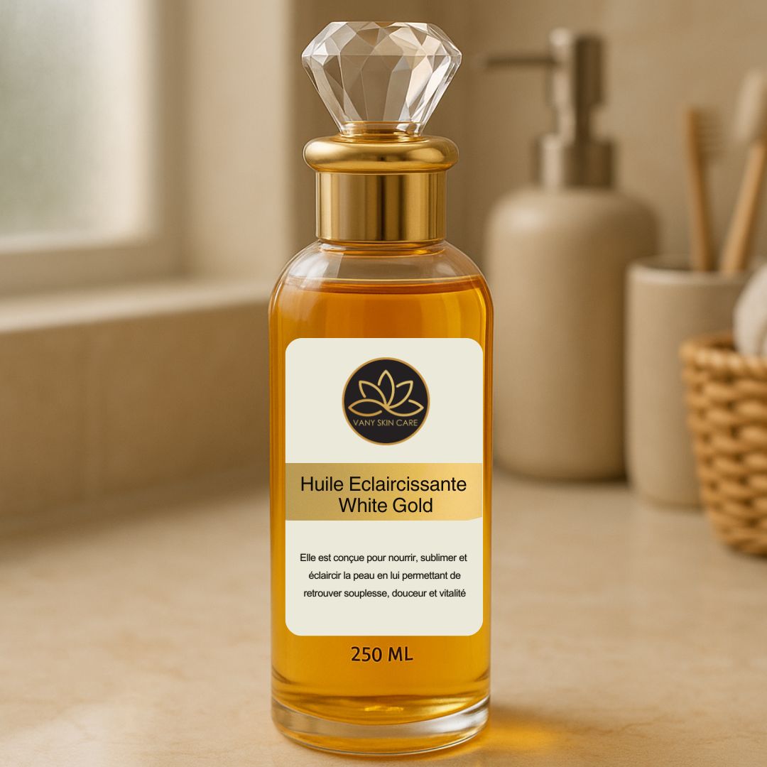 Huile Éclaircissante White Gold (Éclat Plus)