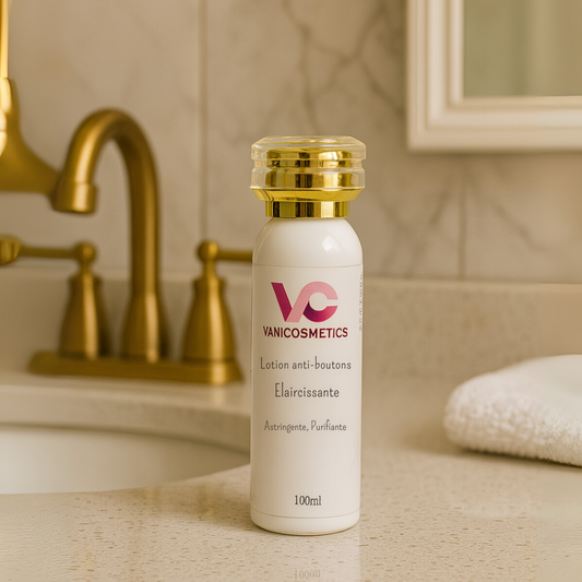 Lotion anti-boutons éclaircissante