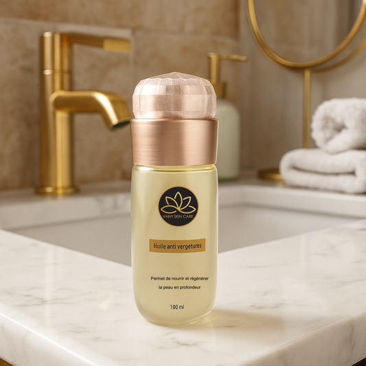 Huile anti-vergeture - Peau réparée et lisse